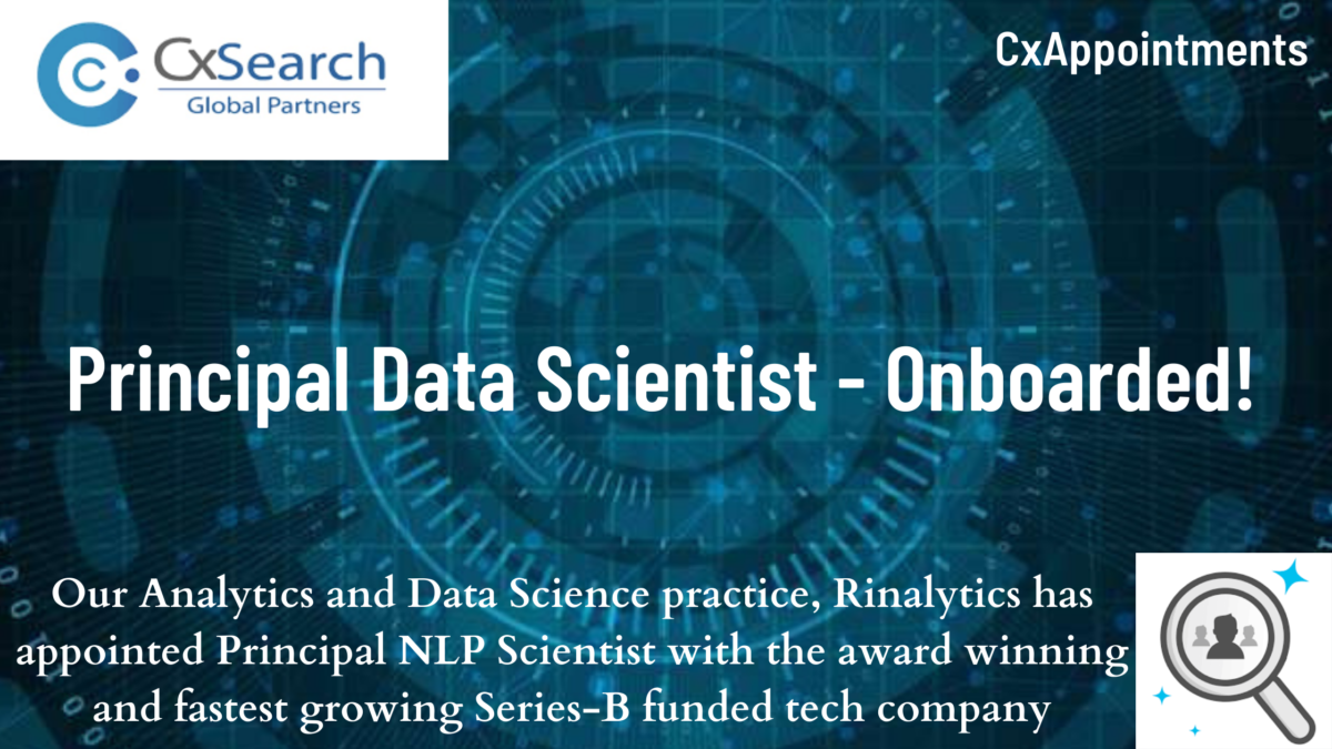 Principal Data Scientist - Onboarded