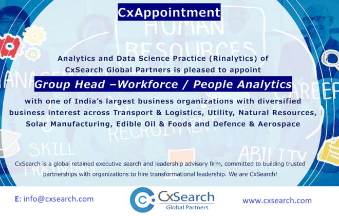 Group Head - Workforce / People Analytics